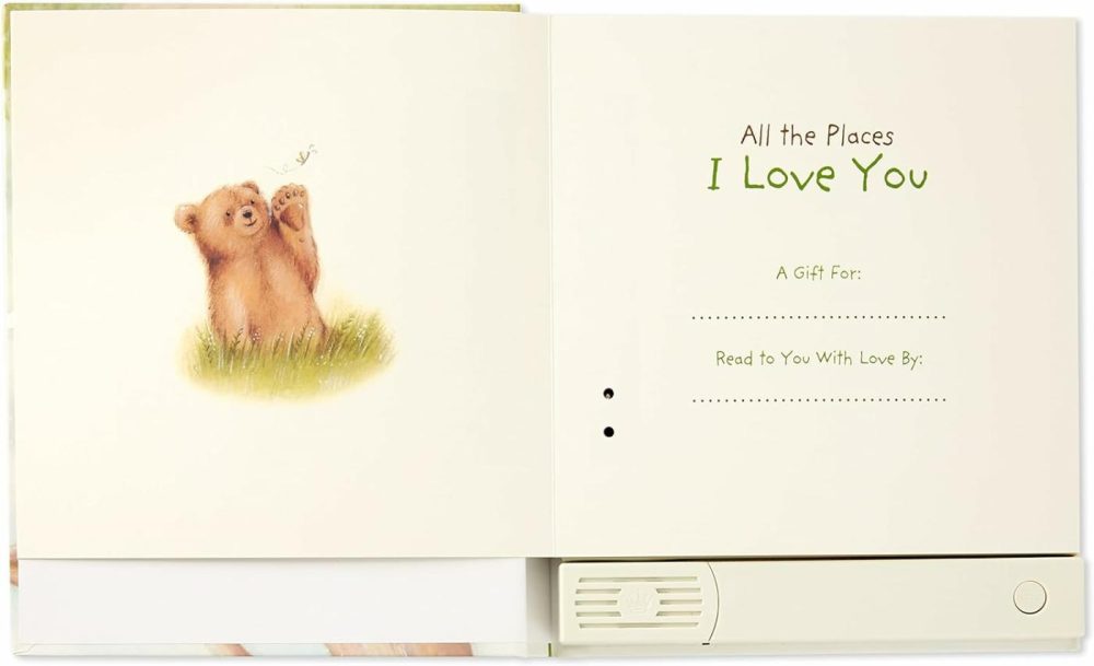 Recordable Book With Music For Children (All The Places I Love You)  |  Musical Toys All Toys All the Places I Love You