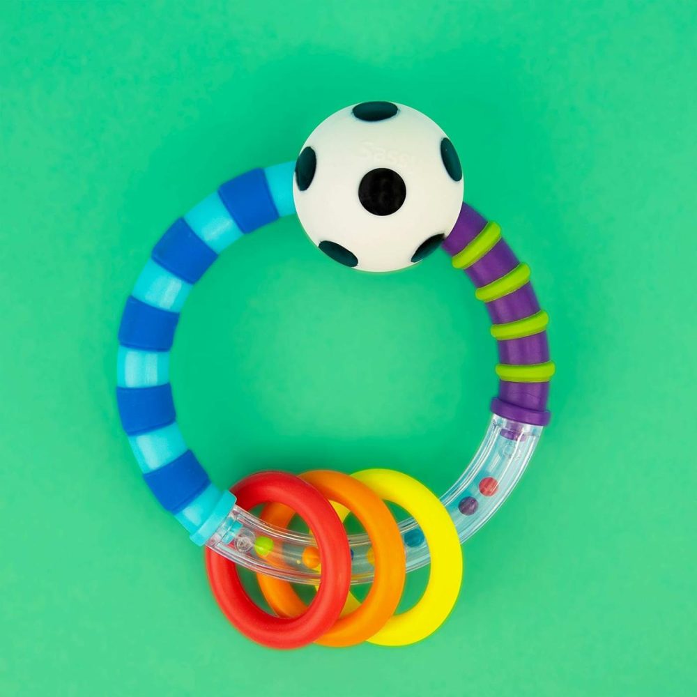 Ring Rattle | Developmental Baby Toy For Early Learning | High Contrast | For Ages Newborn And Up  |  Rattles & Plush Rings All Toys Rattles & Plush Rings