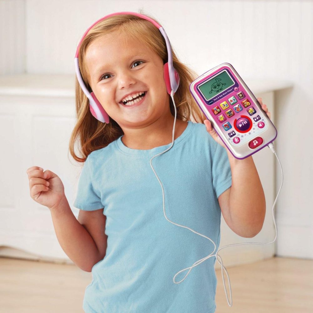 Rock And Bop Music Player  Pink  |  Musical Toys All Toys Pink