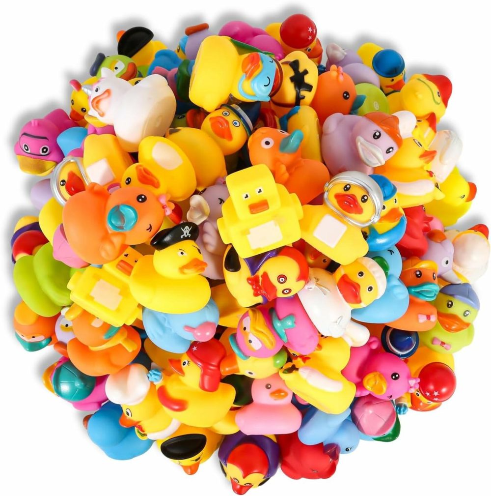 Rubber Ducks Bath Toy For Kids  Assortment Duckies For Jeep Ducking Pool Floater Ducky Bathtub Beach Toys  Party Favors Birthday  |  Bath Toys All Toys Bath Toys