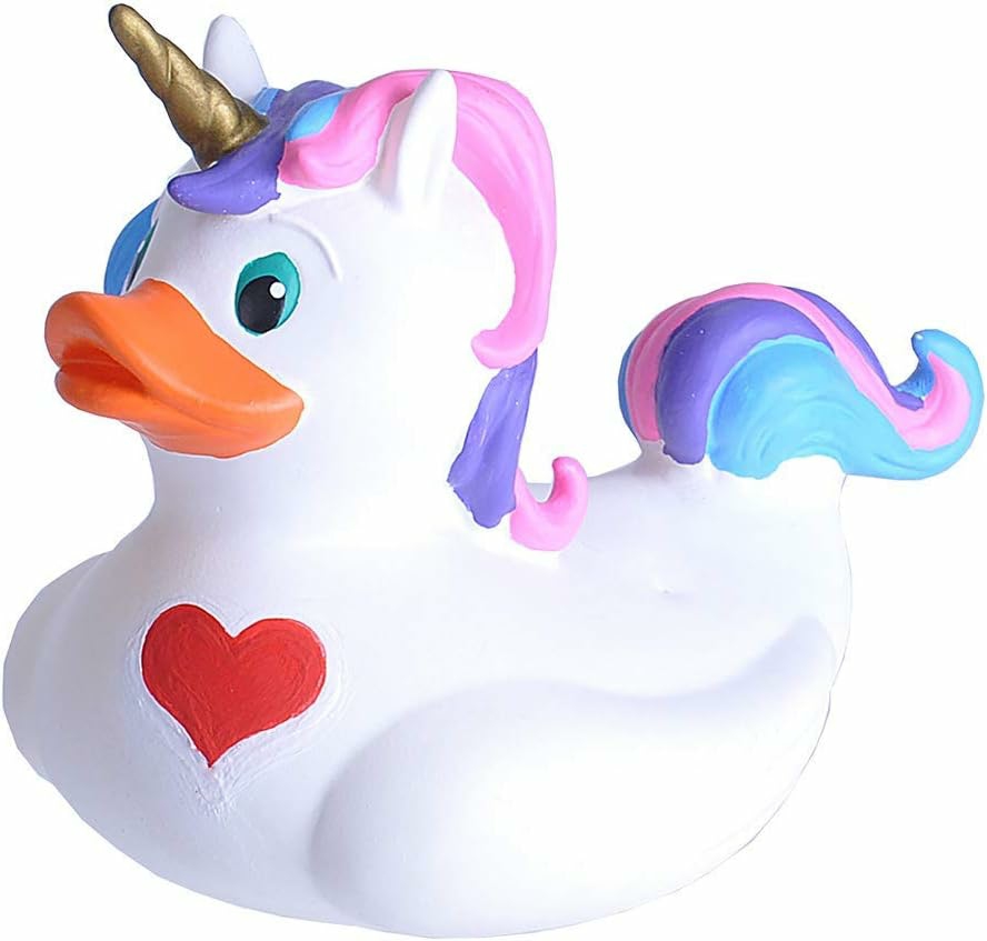 Rubber Ducks  Bath Toys  Kids Gifts  Unicorn Party Supplies  Water Toys  Unicorn  4 Inches  |  Bath Toys All Toys Bath Toys