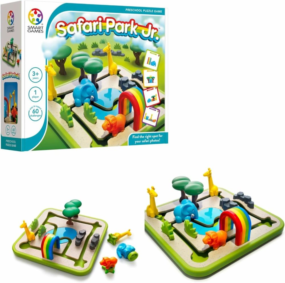 Safari Park Jr. Preschool Puzzle Game With 60 Challenges For Ages 3 And Up  |  Sorting & Stacking Toys All Toys Sorting & Stacking Toys