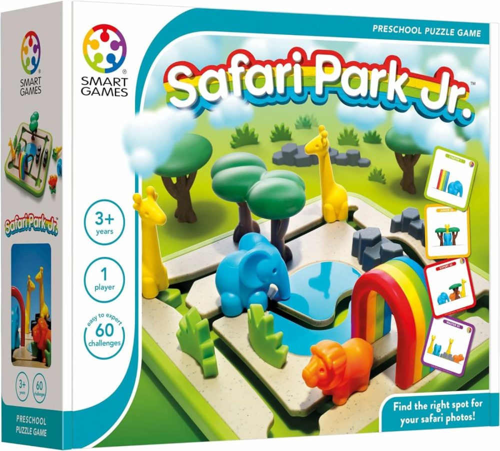 Safari Park Jr. Preschool Puzzle Game With 60 Challenges For Ages 3 And Up  |  Sorting & Stacking Toys All Toys Sorting & Stacking Toys