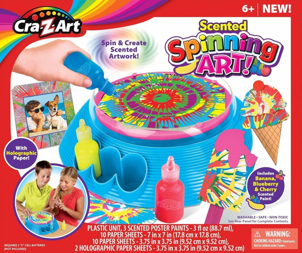 Scented Spinning Art Machine  |  Spinning Tops All Toys Spinning Tops