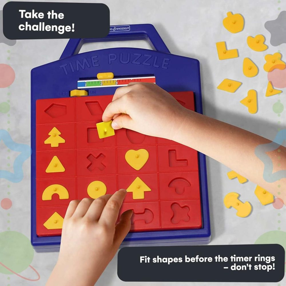 Shape Toy Puzzle Game – Pop Up Board Game With Shape Puzzles – Two Players Concentration Games Puzzle Board Matching Game – Educational Toy For Kids 3 Years And Older  |  Early Development & Activity Toys All Toys Early Development & Activity Toys