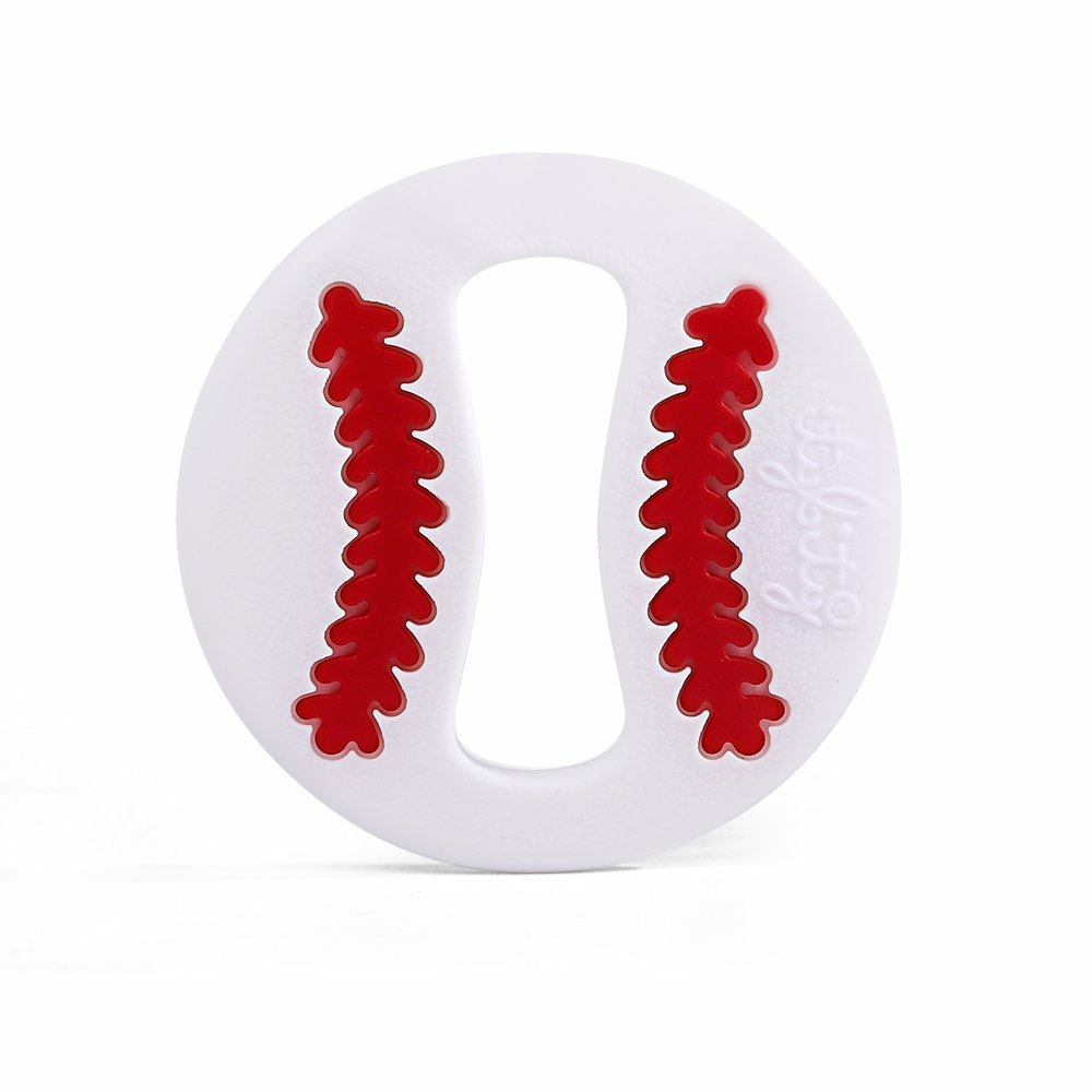 Silicone Baseball Teether  |  Teethers All Toys Teethers