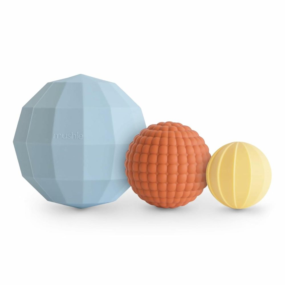 Silicone Nesting Spheres Sensory Toy (Powder Blue)  |  Sorting & Stacking Toys All Toys Powder Blue