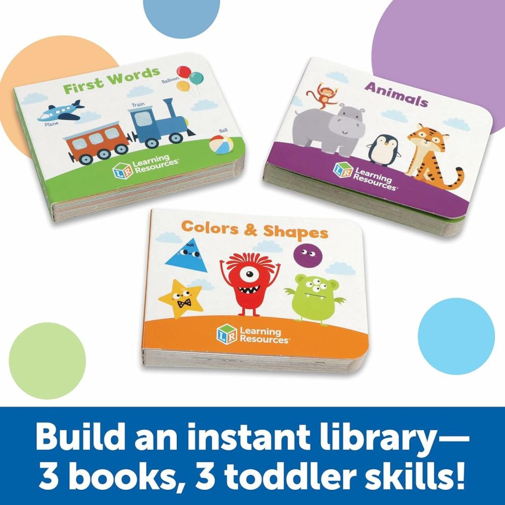 Skill Builders! Toddler Flipbook Library  3 Pieces  Ages 2+  Educational Toys  Alphabet Learning  Toddler Learning Books  Toddler Activity Book,Back To School  |  Sorting & Stacking Toys All Toys Sorting & Stacking Toys