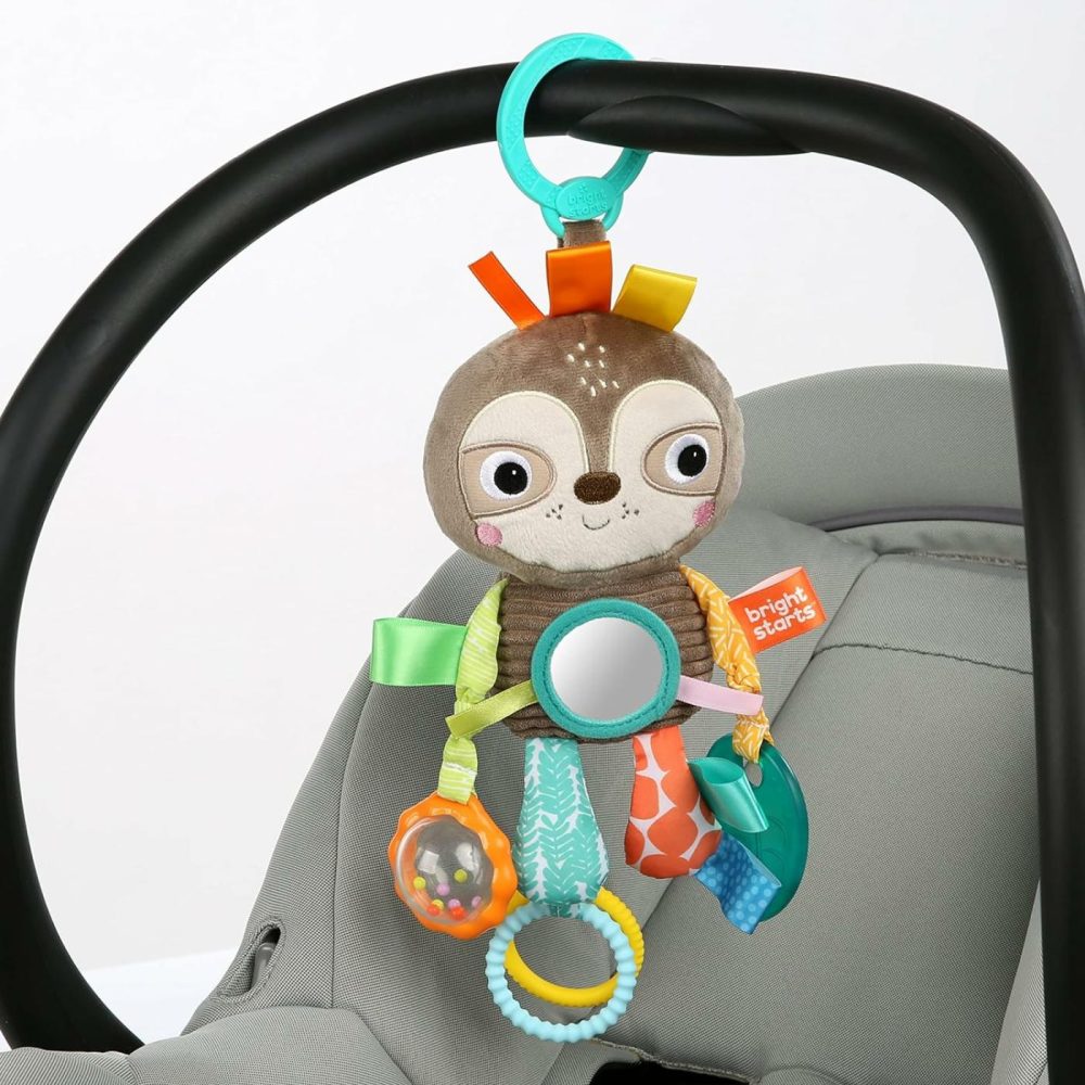 Sloth Plush Playful Pals Take-Along Bpa-Free Stroller Baby Toy  Age Newborn+  |  Car Seat & Stroller Toys All Toys Car Seat & Stroller Toys