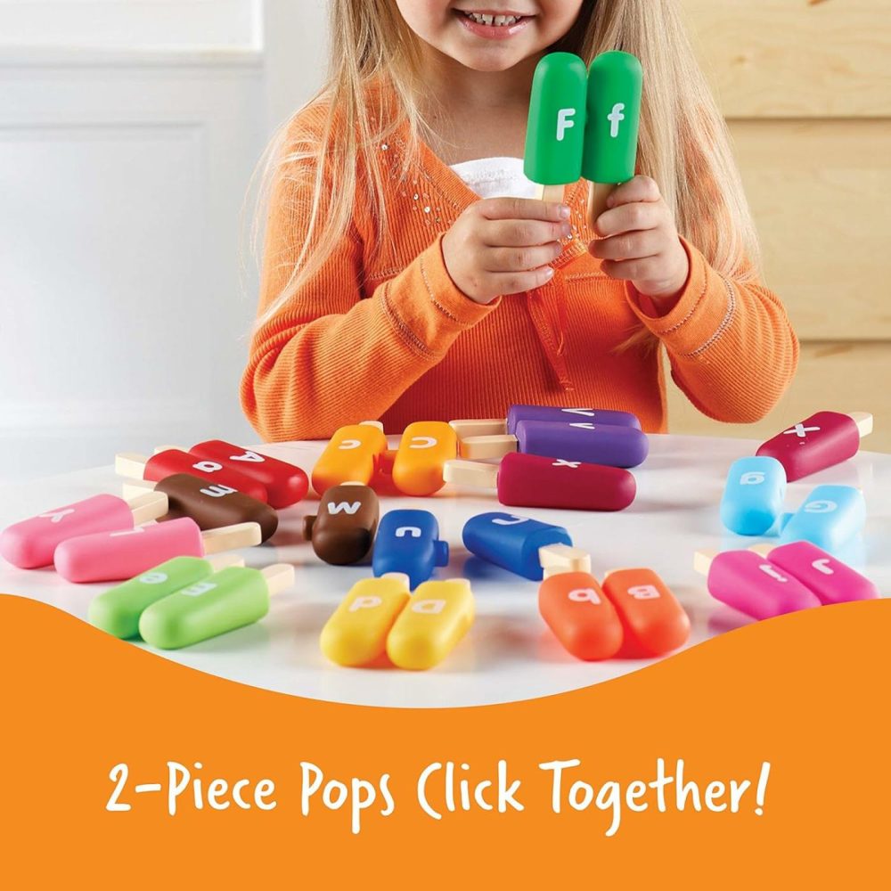 Smart Snacks Alpha Pops  26 Pieces  Age 2+  Toys For Toddlers  Toddler Alphabet  Learning Abc  Learning Toys  Stocking Stuffers For Kids  |  Sorting & Stacking Toys All Toys Sorting & Stacking Toys