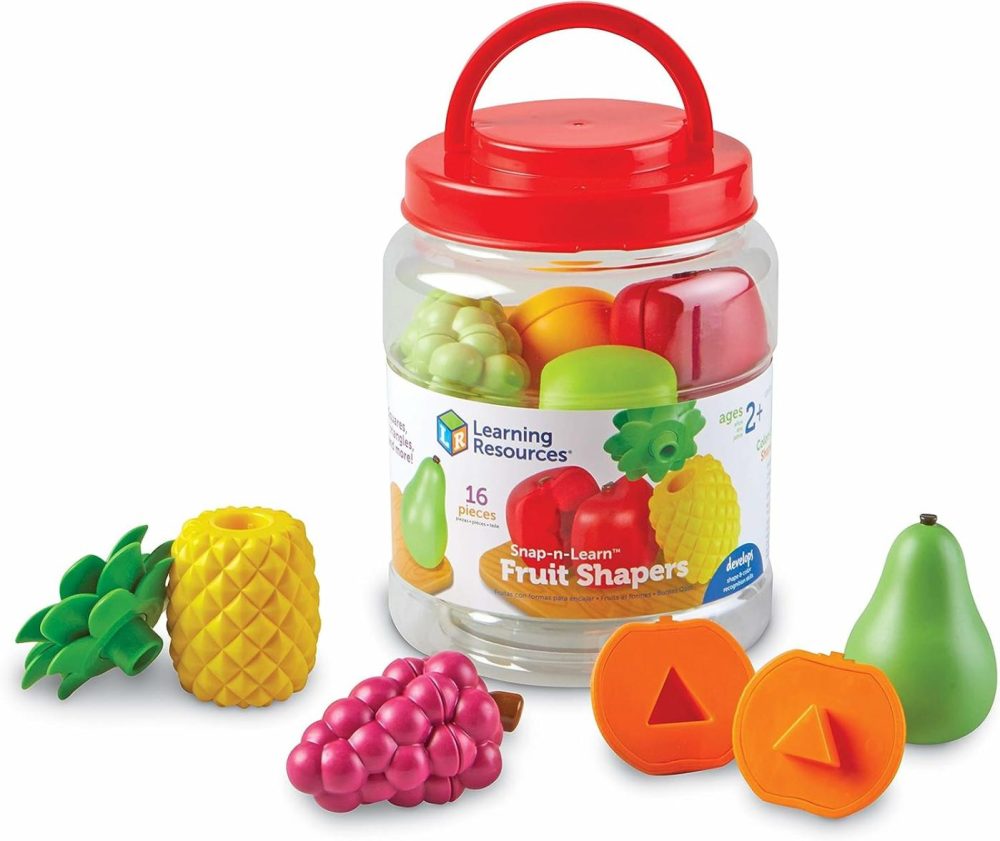 Snap-N-Learn Fruit Shapers,Fine Motor Toy For Toddlers  Ages 2+  |  Sorting & Stacking Toys All Toys Sorting & Stacking Toys