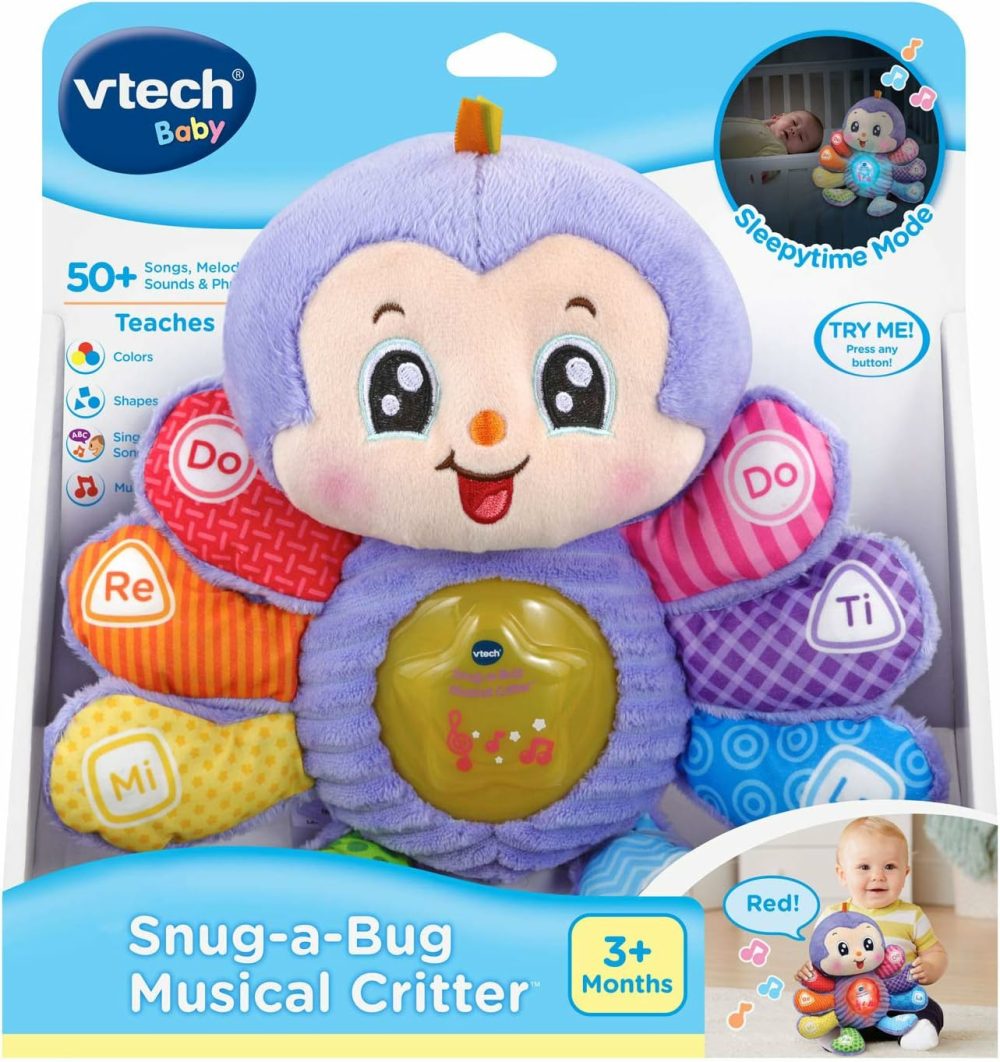 Snug-A-Bug Musical Critter  Multicolor Small  |  Musical Toys All Toys