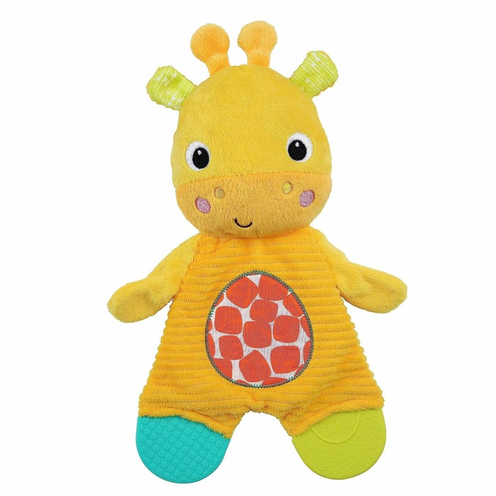 Snuggle & Teethe Bpa-Free Crinkle Teething Plush Baby Toy – Giraffe  |  Teethers All Toys Teethers