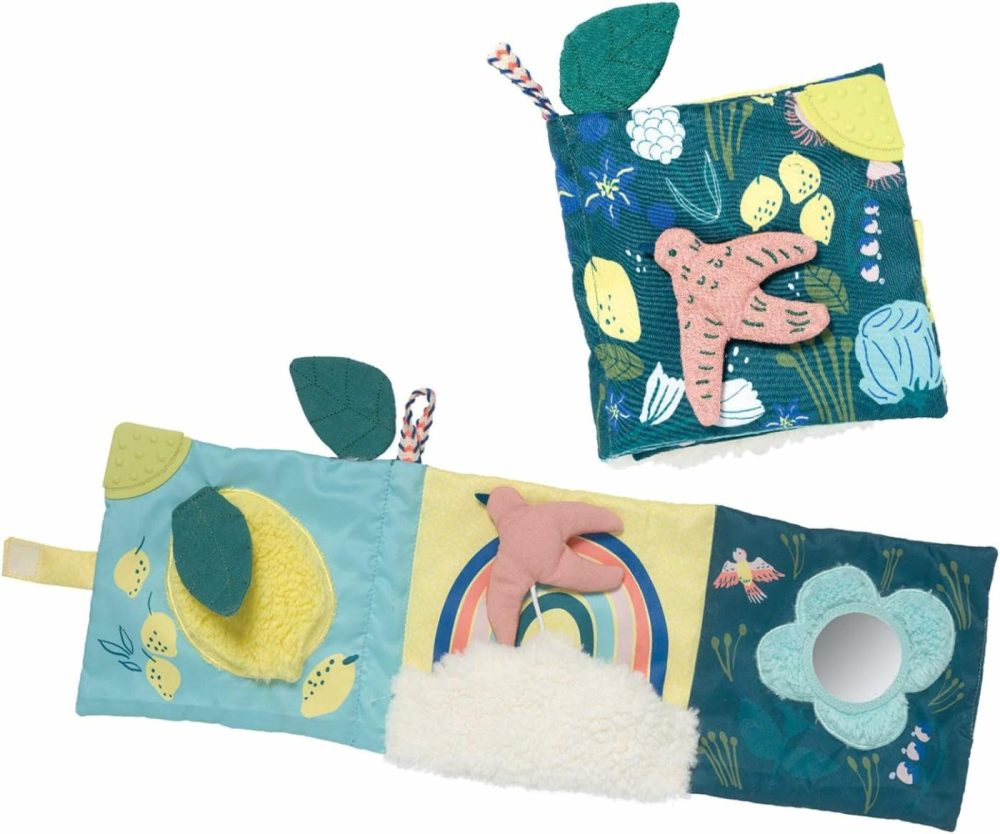 Songbird Soft Activity Pat Mat For Babies With Teether  Crinkle Paper And Baby-Safe Mirror  |  Teethers All Toys Teethers