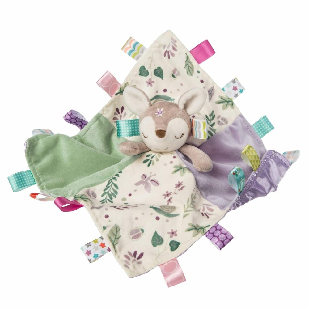 Soothing Sensory Stuffed Animal Security Blanket  Flora Fawn  13 X 13-Inches  |  Rattles & Plush Rings All Toys Flora Fawn