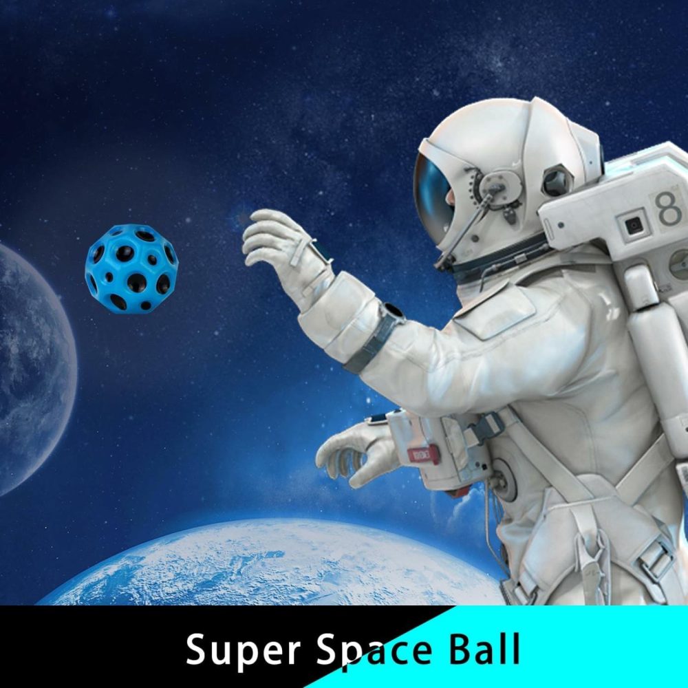 Space Ball，High Bouncy Balls  Tk Is Super Hot Moon Ball And Space Balls For Kids And Adults,Improve Hand-Eye Coordination Bubble Ball Space Galaxy Bouncy Ball Easy To Grip And Catch.  |  Balls All Toys 3 pack