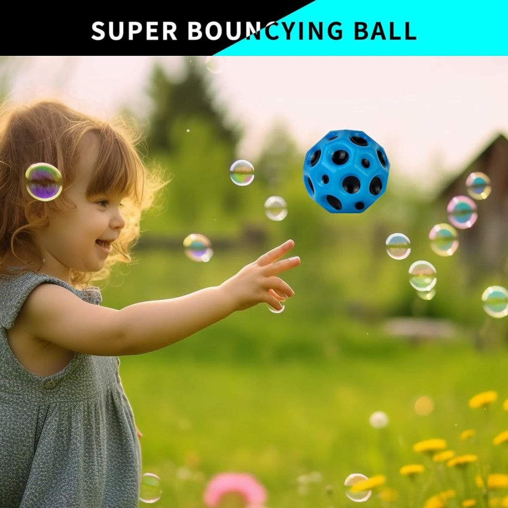 Space Ball，High Bouncy Balls  Tk Is Super Hot Moon Ball And Space Balls For Kids And Adults,Improve Hand-Eye Coordination Bubble Ball Space Galaxy Bouncy Ball Easy To Grip And Catch.  |  Balls All Toys 3 pack