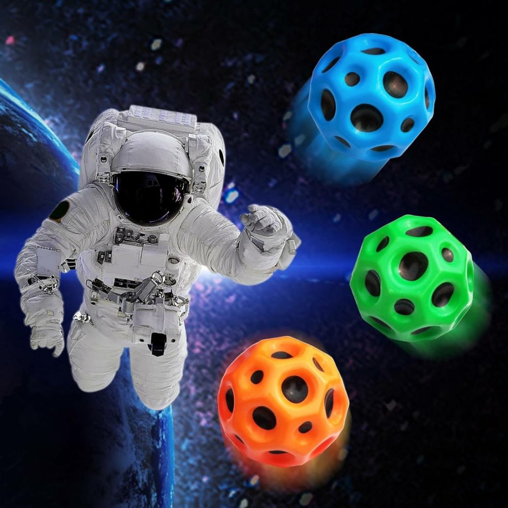 Space Ball,Extreme High Bouncing Ball  Super High Bouncing Space Ball  Children’s Sensory Ball  Athlete Training Ball  |  Balls All Toys 6 pack color 1