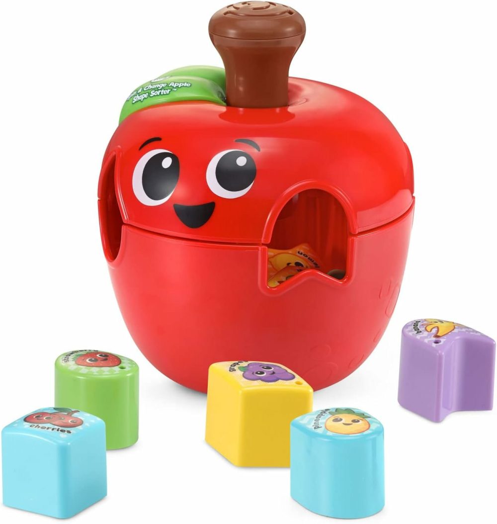 Spin And Change Apple Shape Sorter  |  Sorting & Stacking Toys All Toys Multicolor