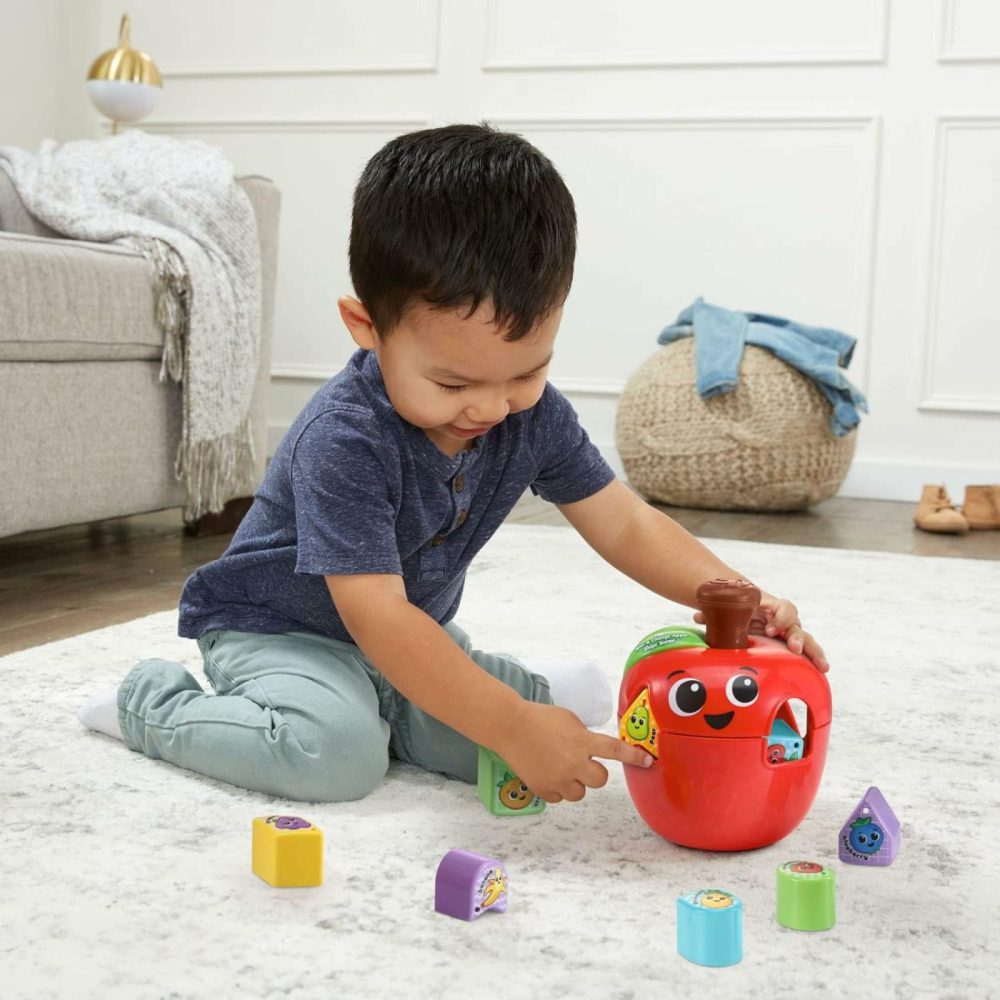 Spin And Change Apple Shape Sorter  |  Sorting & Stacking Toys All Toys Multicolor