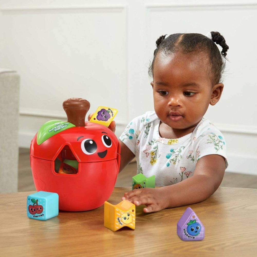 Spin And Change Apple Shape Sorter  |  Sorting & Stacking Toys All Toys Multicolor