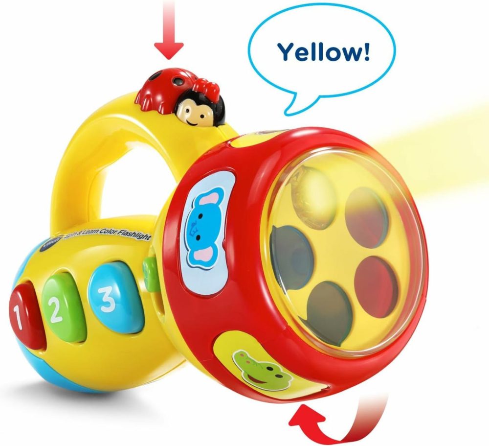 Spin And Learn Color Flashlight  Yellow  |  Learning Systems All Toys Learning Systems