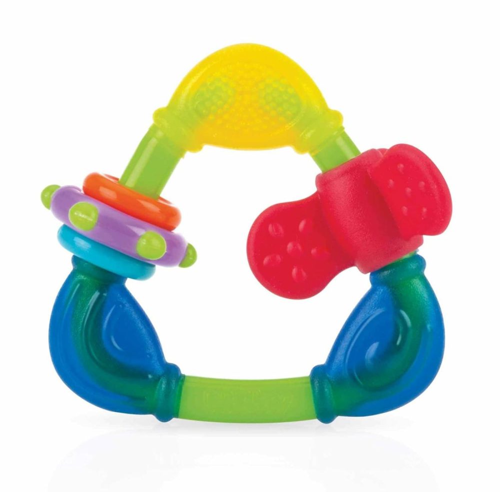 Spin N’ Teethe Teether  Colors May Vary  |  Teethers All Toys Red, Yellow, Blue