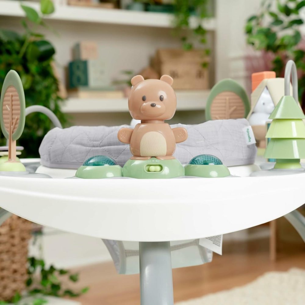 Spring & Sprout 2-In-1 Baby Activity Center Jumper And Table With Infant Toys – Ages 6 Months +  First Forest  |  Activity Centers Activity Centers Activity Centers