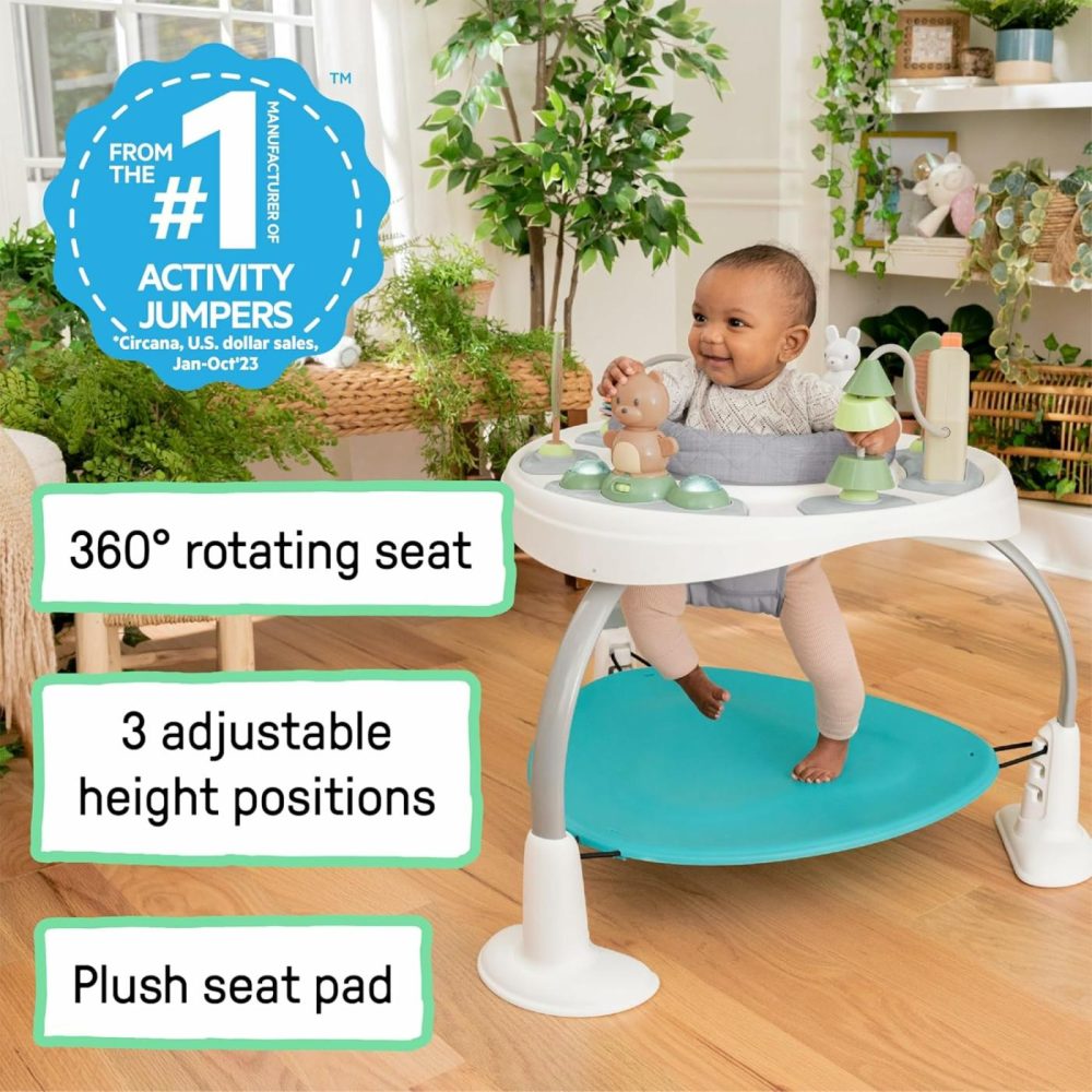 Spring & Sprout 2-In-1 Baby Activity Center Jumper And Table With Infant Toys – Ages 6 Months +  First Forest  |  Activity Centers Activity Centers Activity Centers