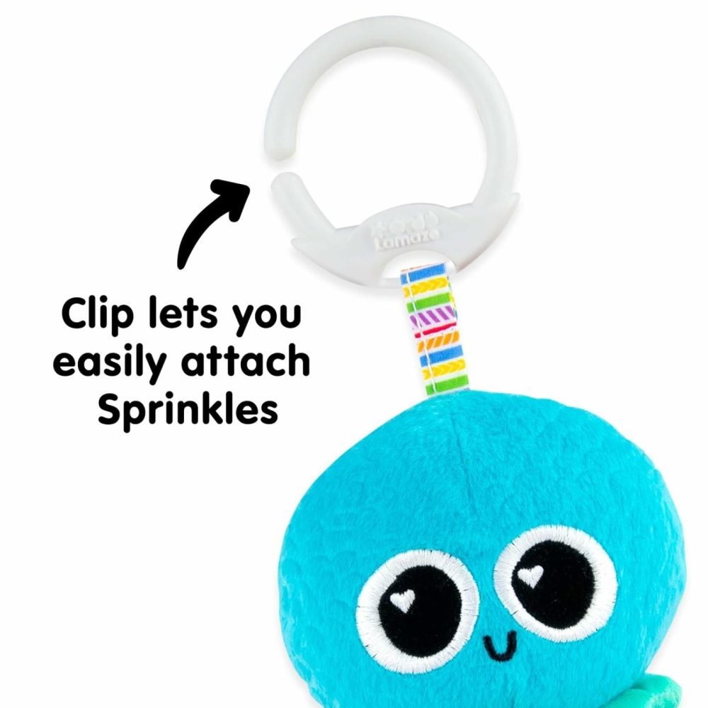 Sprinkles The Jellyfish Clip On Baby Toys  Multi  |  Car Seat & Stroller Toys All Toys Car Seat & Stroller Toys