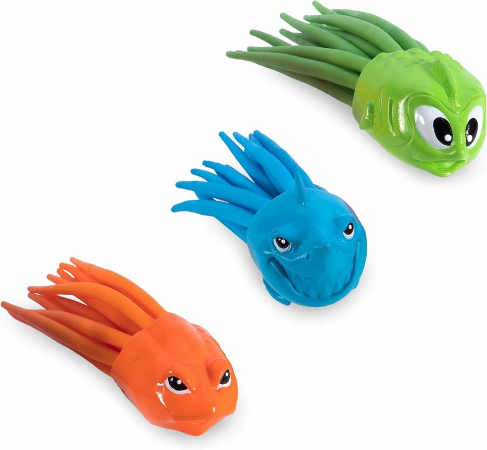 Squidivers Kids Pool Diving Toys  3 Pack  Bath Toys & Pool Party Supplies For Kids Ages 5 And Up  |  Bath Toys All Toys Bath Toys