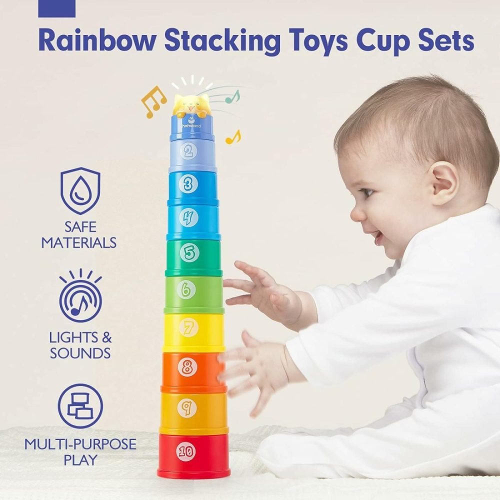 Stacking Toys For Toddlers 1-3 – Stacking Cups – Toddler Toys Age 1-2 Learning Montessori Toys For 1 Year Old Boy Birthday Gift Baby Toys 12-18 Months  |  Sorting & Stacking Toys All Toys Sorting & Stacking Toys