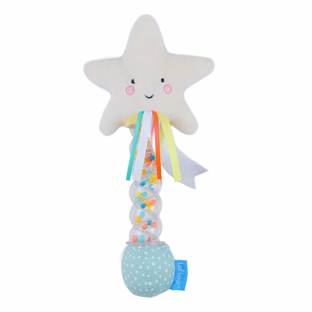 Star Rainstick Rattle  Musical Shake & Rattle Rainmaker Toy  Musical Instrument For Babies And Toddlers For Sensory And Motor Skills Development  |  Rattles & Plush Rings All Toys Rattles & Plush Rings