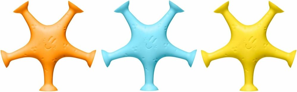 Starfish Stretch And Suction Bath Toys  Baby Bath Accessory  Water Toys For Toddler Bath Time  Fun Baby Water Toys  Set Of 3  |  Bath Toys All Toys Bath Toys