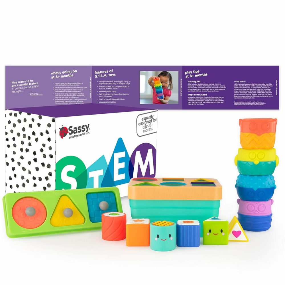 Stem Baby Box – 8+ Months  |  Sorting & Stacking Toys All Toys Sorting & Stacking Toys