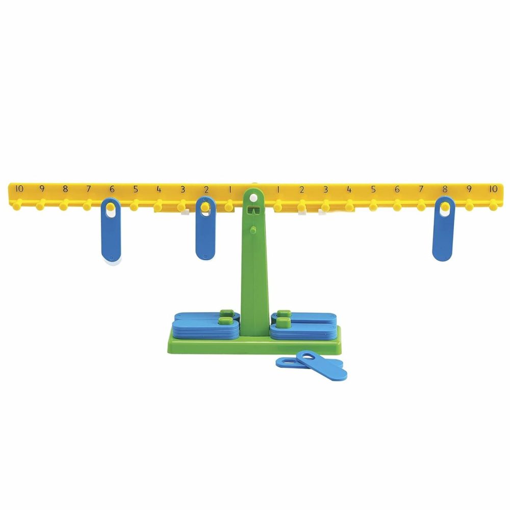 Student Math Balance – In Home Learning Manipulative For Early Math And Number Concepts – Includes 20 Weights – Beginner Addition  Subtraction And Equations  |  Sorting & Stacking Toys All Toys Sorting & Stacking Toys