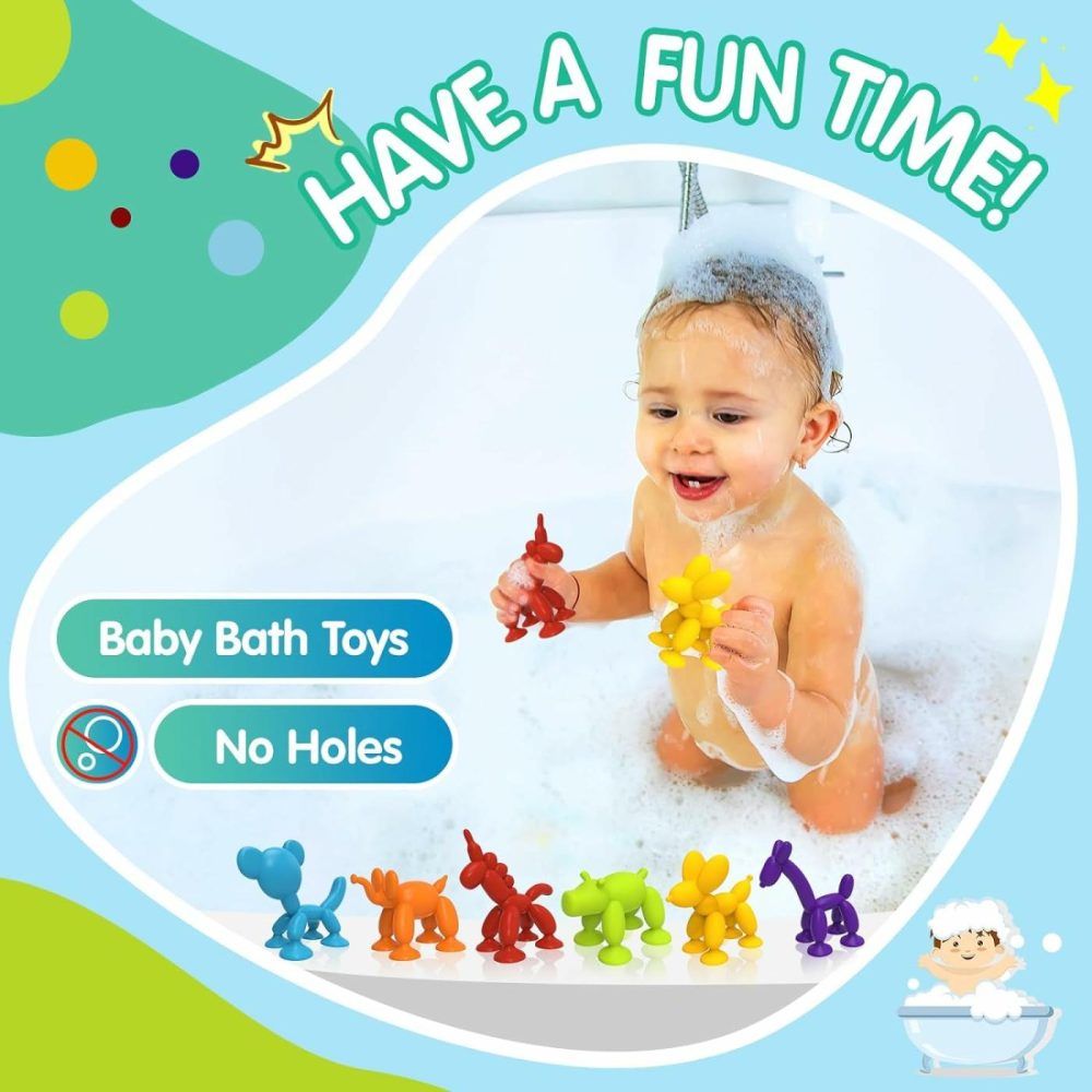 Suction Toys  Bath Toys For Kids Ages 3 4 5 6 7 8  Perfect For Toddlers 3-5 And Boys 6-8 Years Old Water Toys – Great For Boys’ And Girls’ Birthdays  |  Bath Toys All Toys Bath Toys