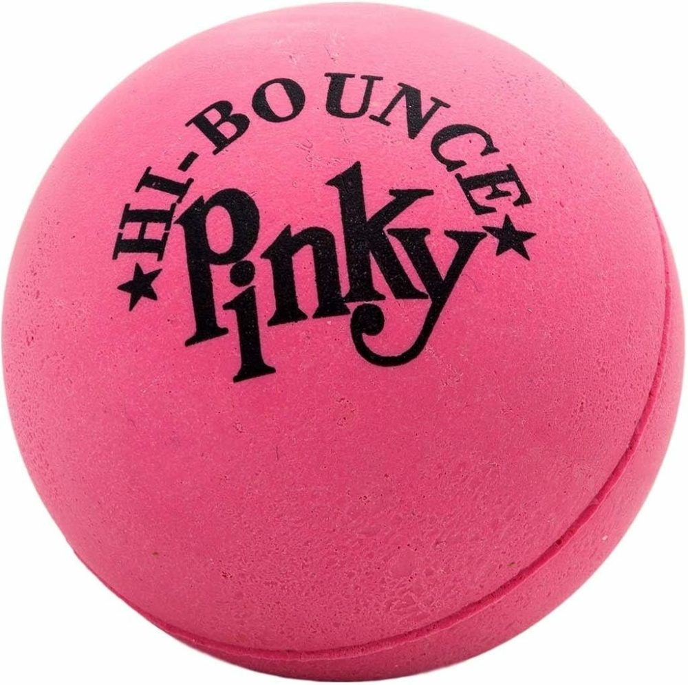 Super Bounce Pinky Ball (1 Bouncy Ball) Outdoor Games & Indoor Playground Kids Toys. Massage Therapy Stress Balls. Sports Party Favors & Carnival Prizes In Bulk. 976-1P  |  Balls All Toys Balls