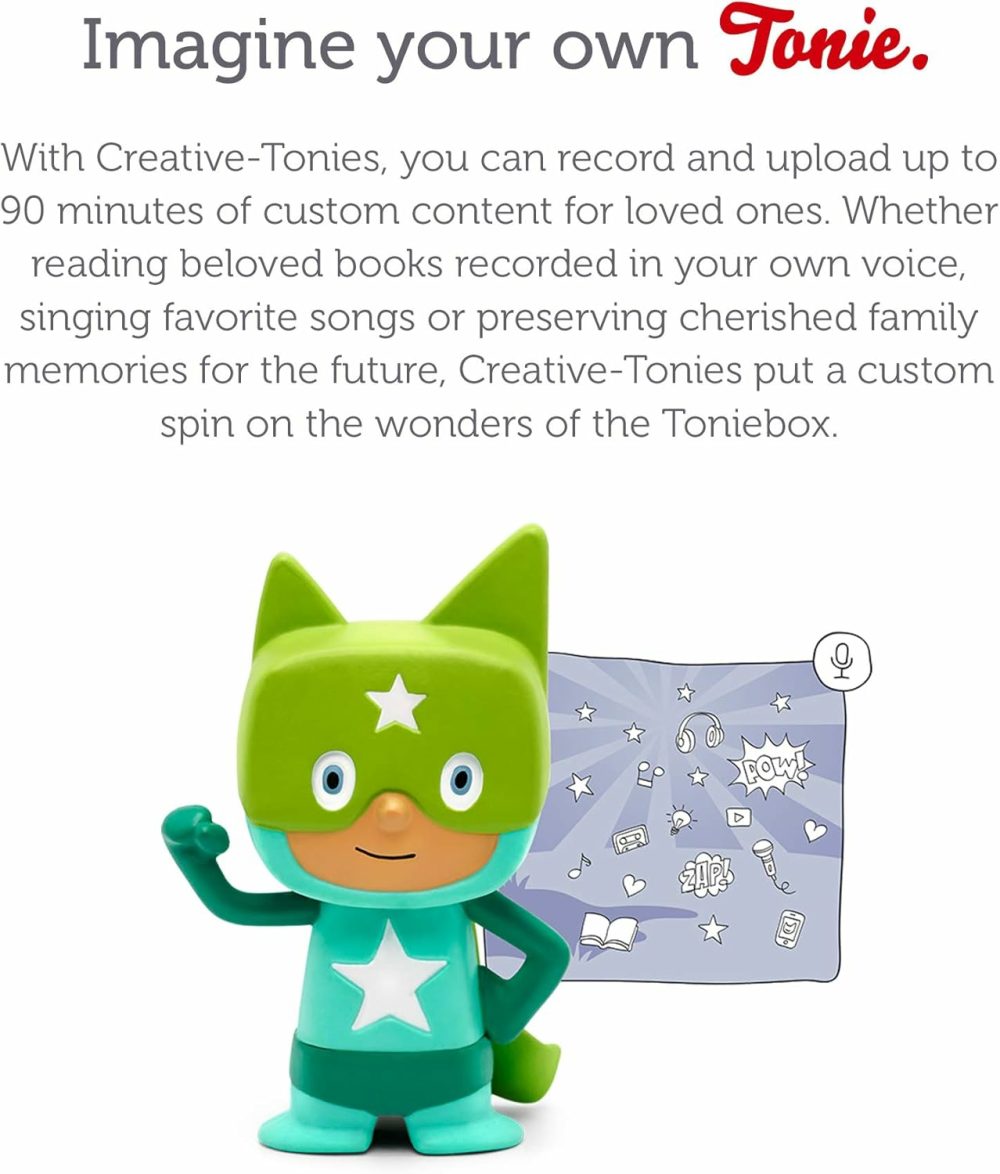 Superhero Creative Audio Character – Turquoise/Green  |  Musical Toys All Toys Turquoise/Green