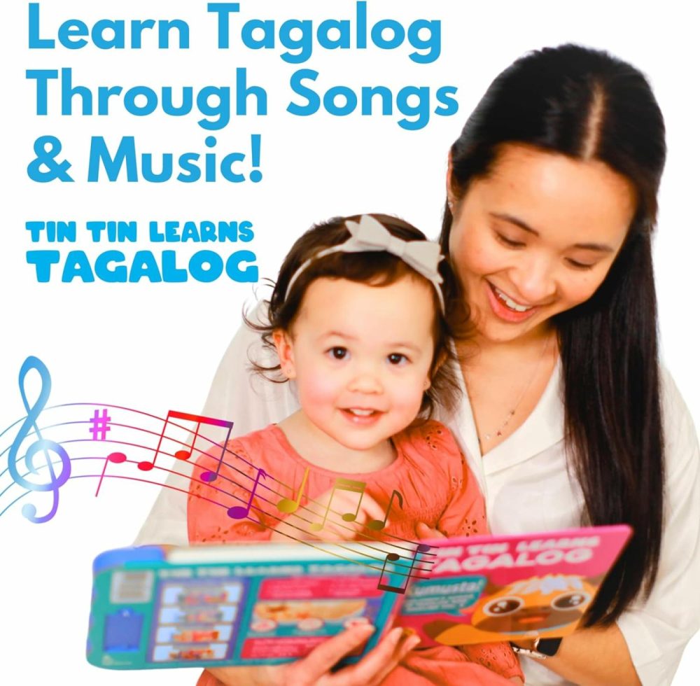 Tagalog Books For Kids Vol. 1  Children’s Songs From The Philippines  Filipino Children’s Book  Songs In Tagalog & English For Kids  Children  Girls  Boys & Babies  |  Musical Toys All Toys