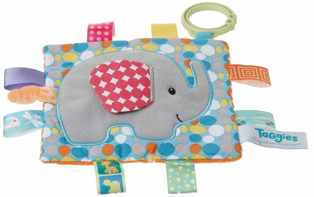 Taggies Crinkle Me Toy  Elephant  |  Car Seat & Stroller Toys All Toys Car Seat & Stroller Toys