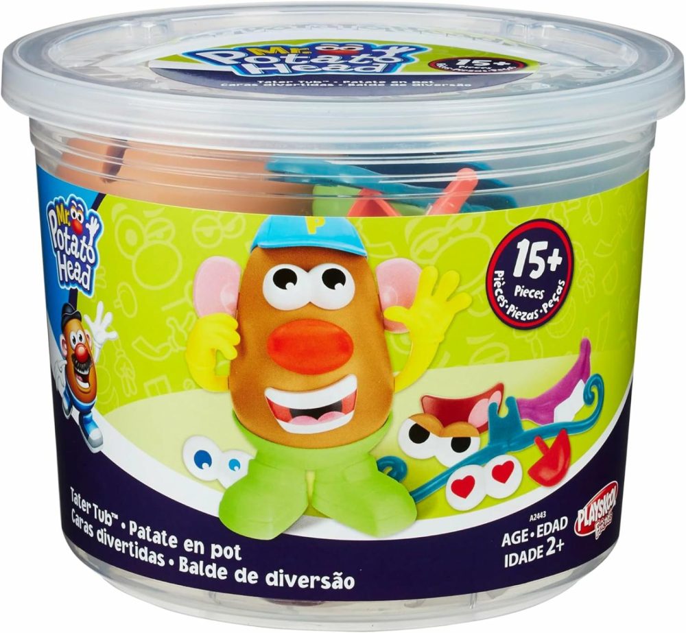 Tater Tub Toy  Potato Head Set For Kids 2 Years And Up  Includes 17 Parts And Pieces  Toddler Toys  |  Bath Toys All Toys Bath Toys