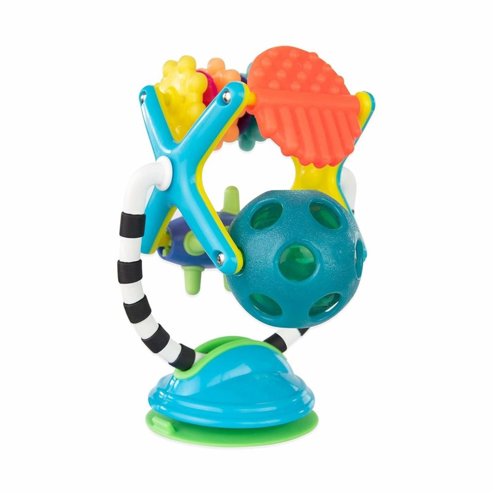 Teethe & Twirl Sensation Station 2-In-1 Suction Cup High Chair Toy  Developmental Tray Toy For Early Learning  Ages 6+ Months  |  Baby & Toddler Toys All Toys Baby & Toddler Toys