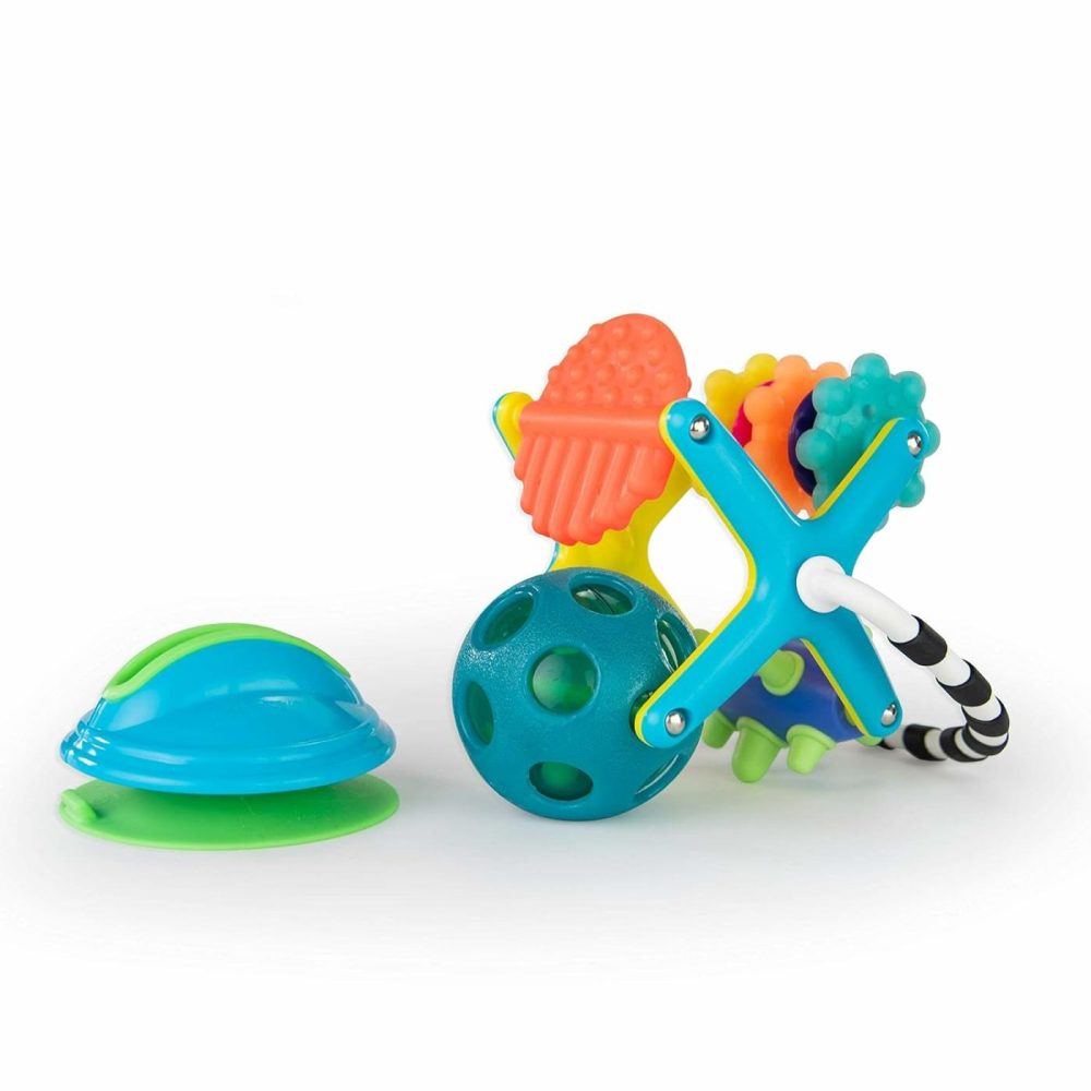 Teethe & Twirl Sensation Station 2-In-1 Suction Cup High Chair Toy  Developmental Tray Toy For Early Learning  Ages 6+ Months  |  Baby & Toddler Toys All Toys Baby & Toddler Toys