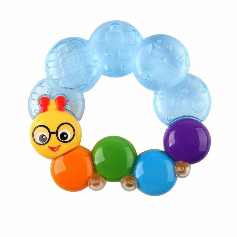 Teether-Pillar Rattle And Chill Teething Toy  Ages 3 Months +  |  Teethers All Toys Cal Teething Ring