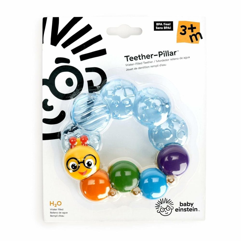 Teether-Pillar Rattle And Chill Teething Toy  Ages 3 Months +  |  Teethers All Toys Cal Teething Ring