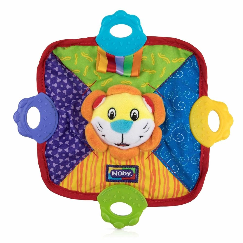 Teething Blankie Characters May Vary  Red/Yellow/Green/Orange/Blue  1 Count  |  Teethers All Toys Red/Yellow/Green/Orange/Blue