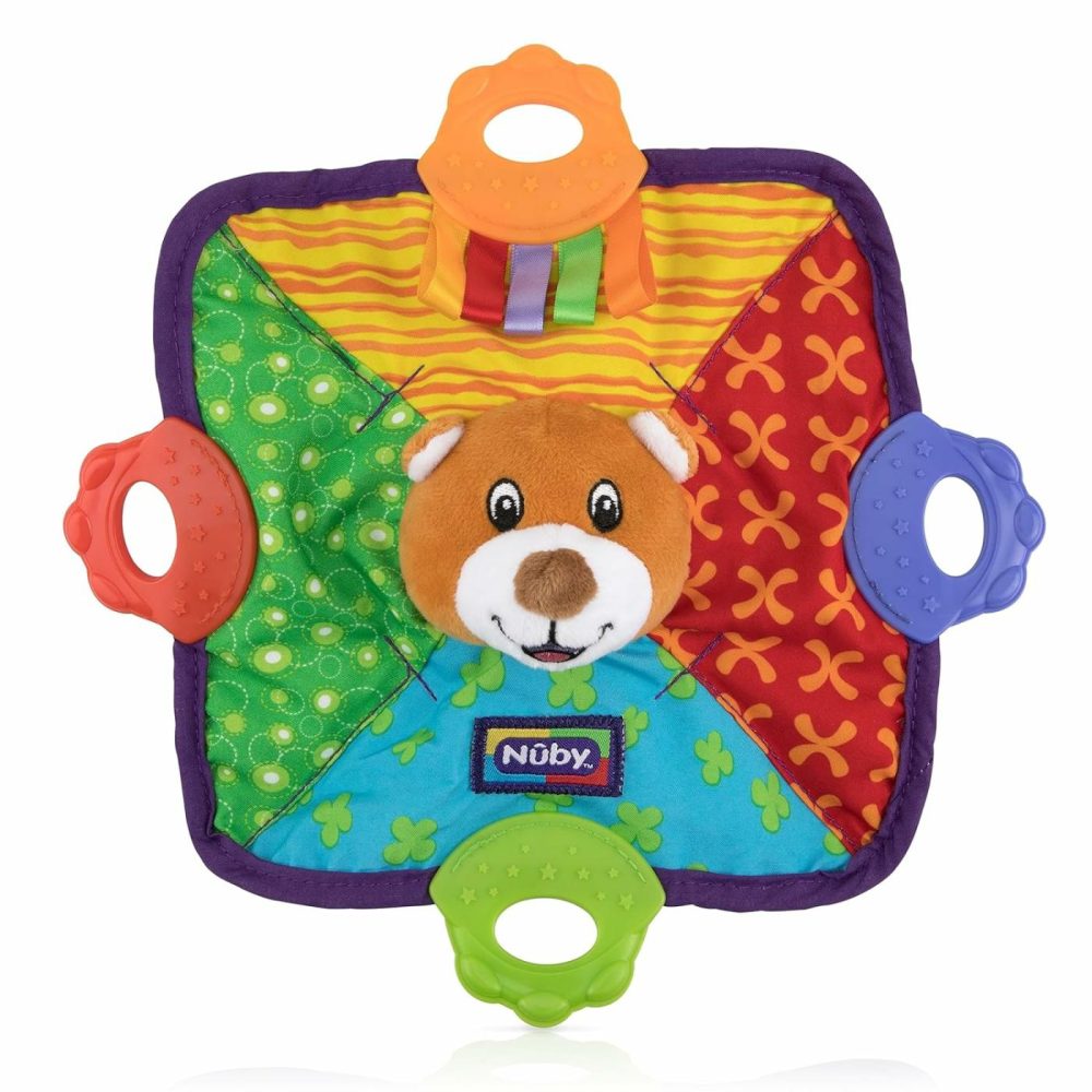 Teething Blankie Characters May Vary  Red/Yellow/Green/Orange/Blue  1 Count  |  Teethers All Toys Red/Yellow/Green/Orange/Blue