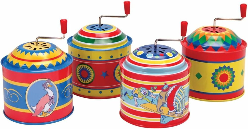 Tin Music Boxes Toy (Each Item Sold Separately)  |  Musical Toys All Toys