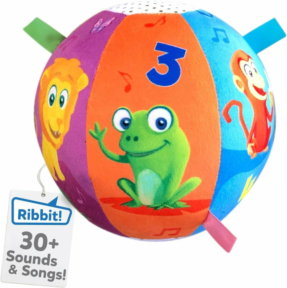 Toddler & Baby Ball With Music And Sound Effects  Baby Toy For 6 To 12 Months  Boy And Girl 1 Year Old Birthday Gift  |  Balls All Toys Baby Ball